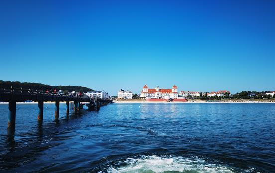Erster Blick auf Binz