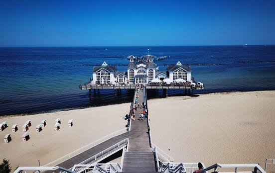 Die berühmte Seebrücke in Sellin