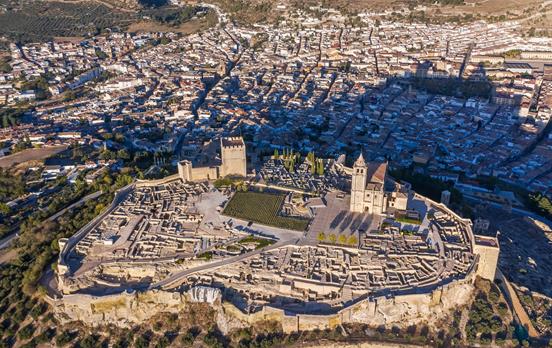 Andalusische Dörfer und Festungen