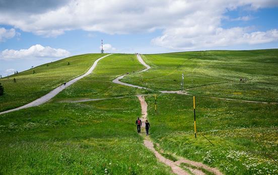 Überquerung des Feldbergs