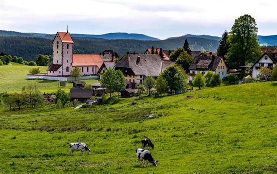 Das charmante Saig auf 1000m