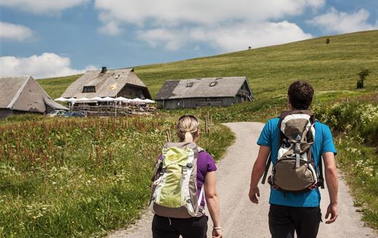 Auf dem Weg zur St. Wilhelmer Hütte