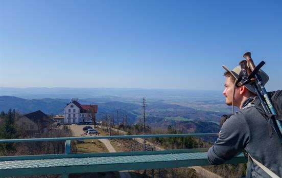 Ausblick vom Hochblauen Aussichtsturm