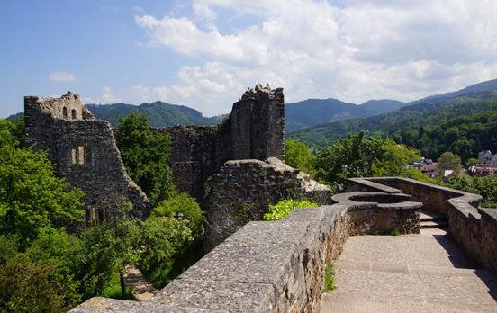 Burg Baden im mediterranen Badenweiler