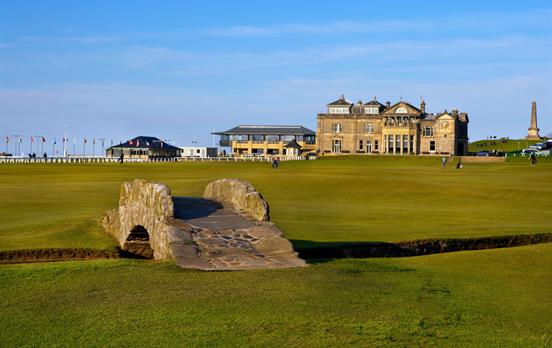 Der älteste Golfplatz der Welt in St.Andrews