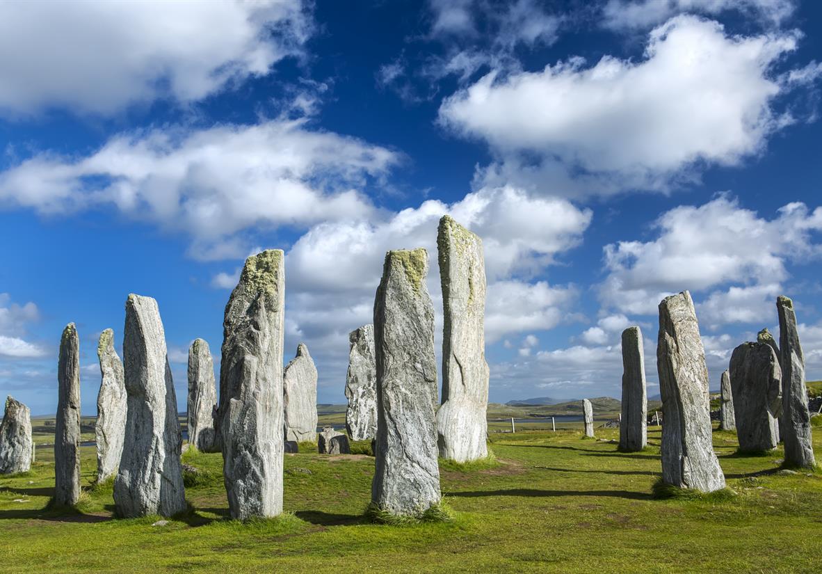 The Callanish Stones on the Isle of Lewis