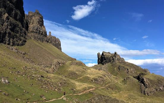 Hiking the Quiraing on Skye