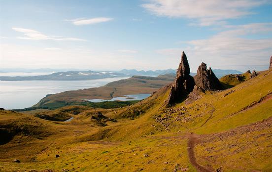 Der markante Old Man of Storr