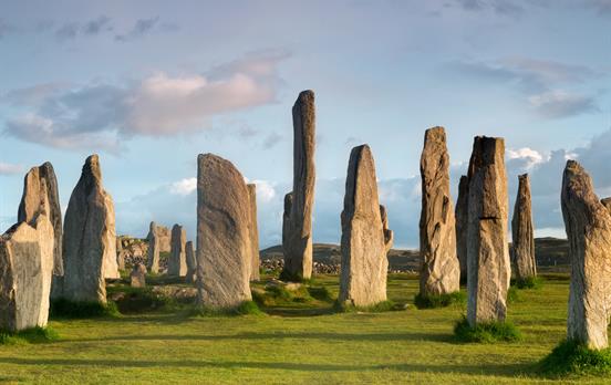 Der Callanish Steinkreis auf Lewis