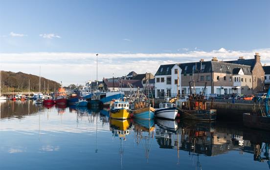 Der Hafen von Stornoway