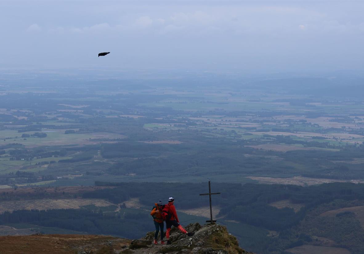 Callander-Strathyre Gipfelkreuz Ben Ledi