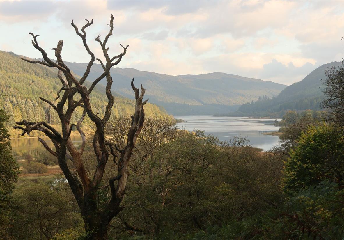 Callander-Strathyre Magischer Blick über das Tal