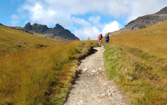 Auch ein bisschen Anstieg muss sein