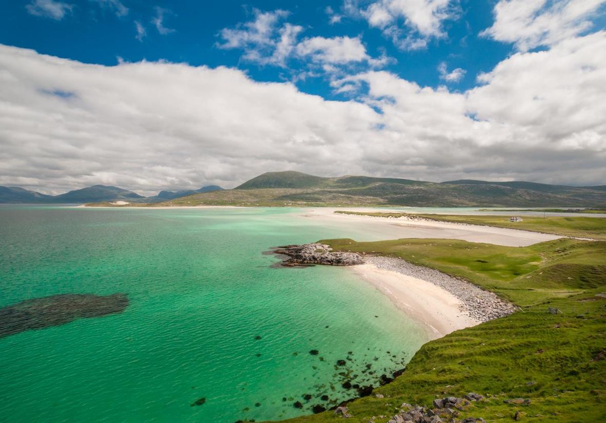 Luskentyre Beach auf der Insel Harris