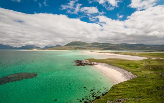 Luskentyre Beach auf der Insel Harris