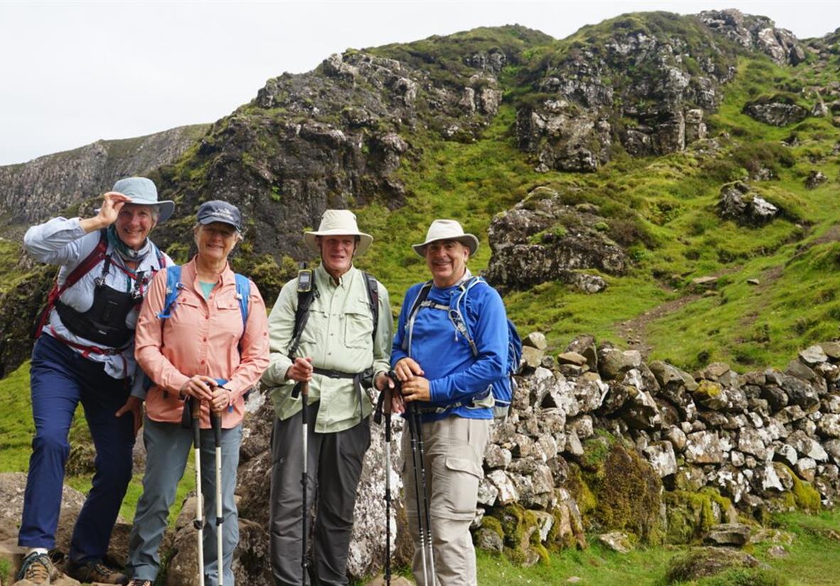 Hiking on the Isle of Skye