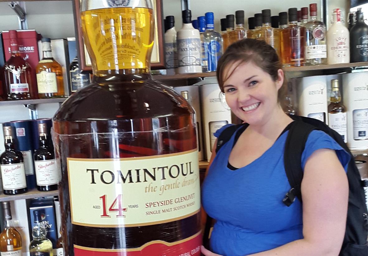 Enjoying a small (or large!) dram