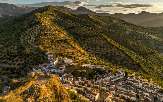 Unique landscape of the stunning Andalucia region