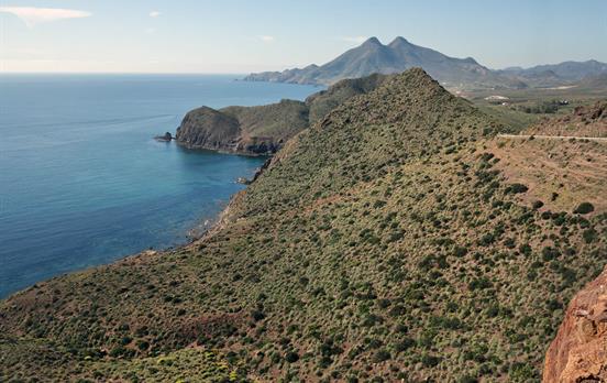 Landschaft und Kueste