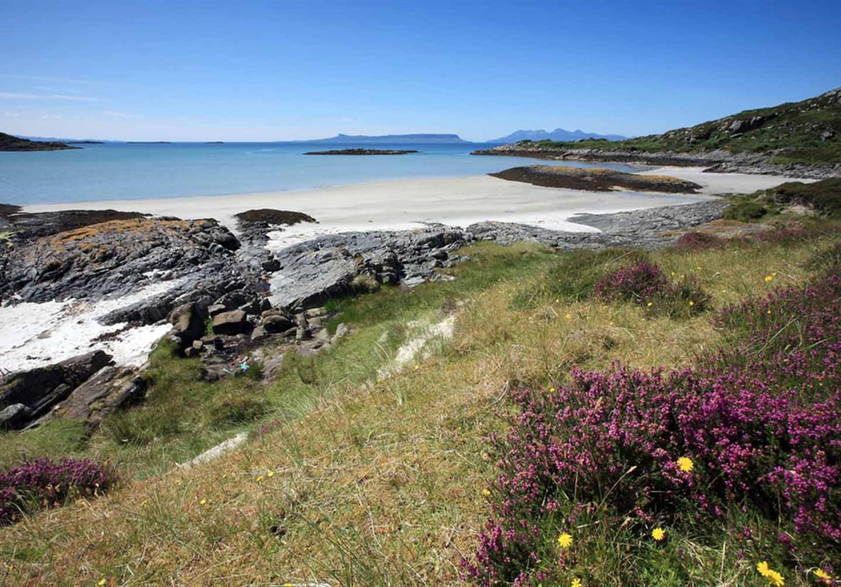 Der Strand von Morar bei Mallaig