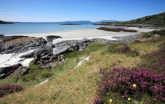 Der Strand von Morar bei Mallaig