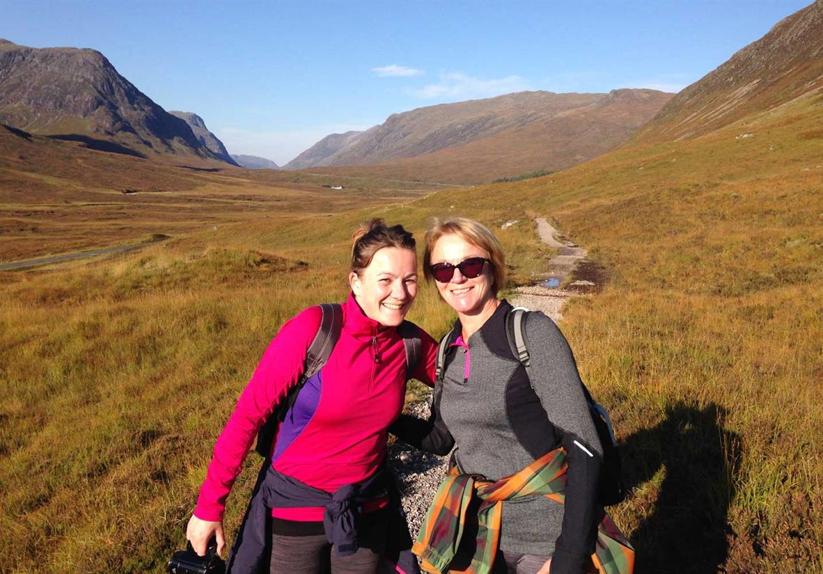 West Highland Way bei Glencoe