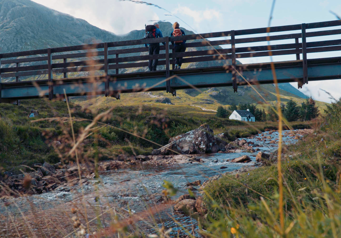 Innehalten und Landschaft genießen