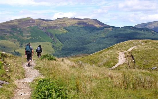 Easy to follow; from Milngavie to Fort William