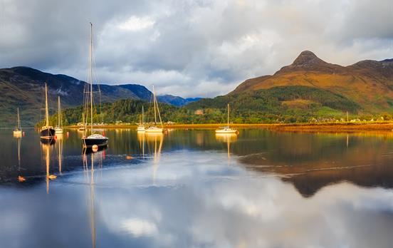 Loch Leven from Glencoe village