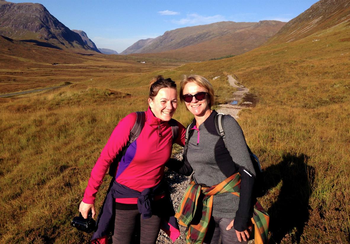 Auf dem Weg nach Glencoe