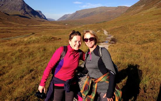 Auf dem Weg nach Glencoe