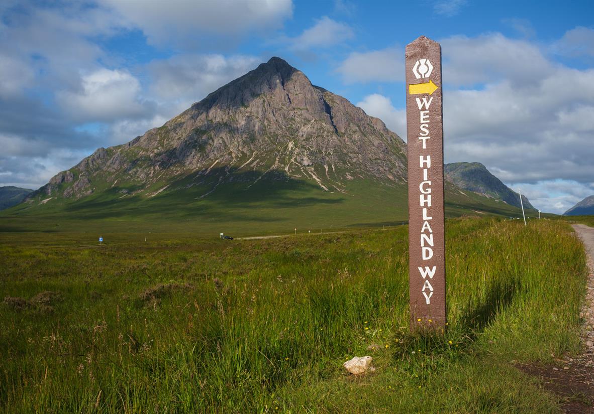 Der bekannteste schottische Wanderweg