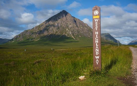 Der bekannteste schottische Wanderweg
