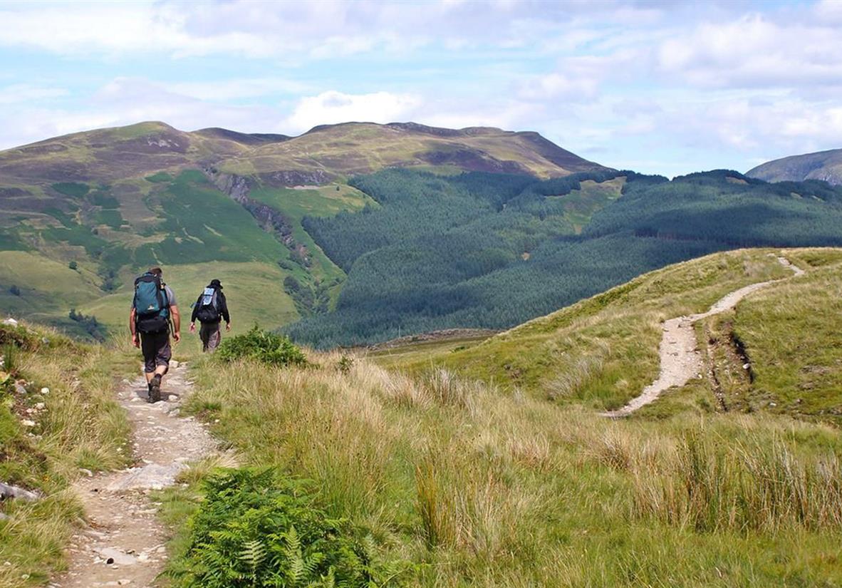Der bekannteste schottische Wanderweg