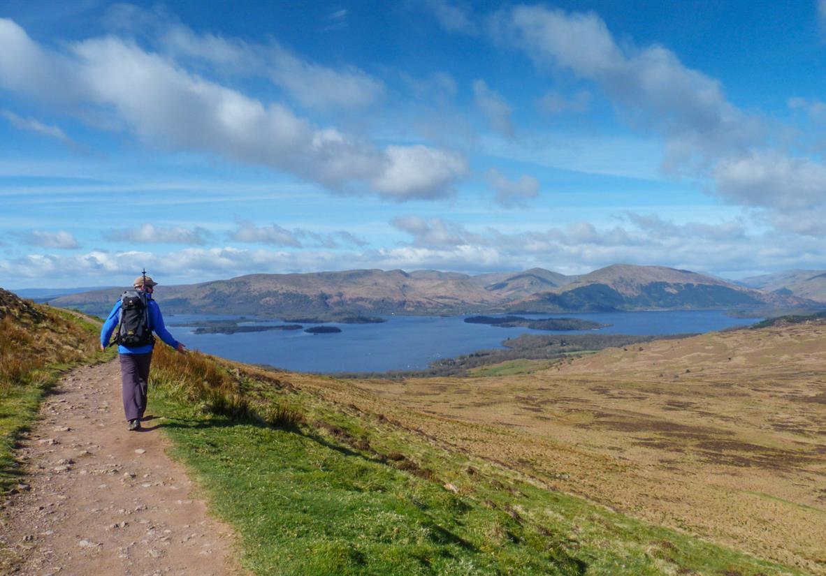 Großartige Aussichten über Loch Lomond