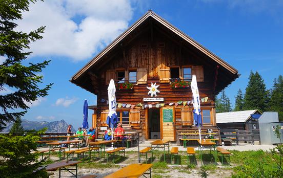 Kaiserschmarrn auf der Goiserer Hütte gefällig?