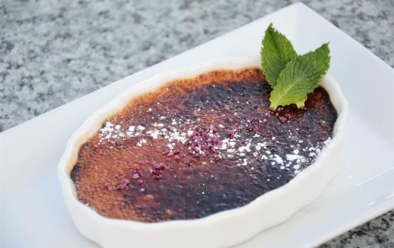 Eine klassische Crema Catalana