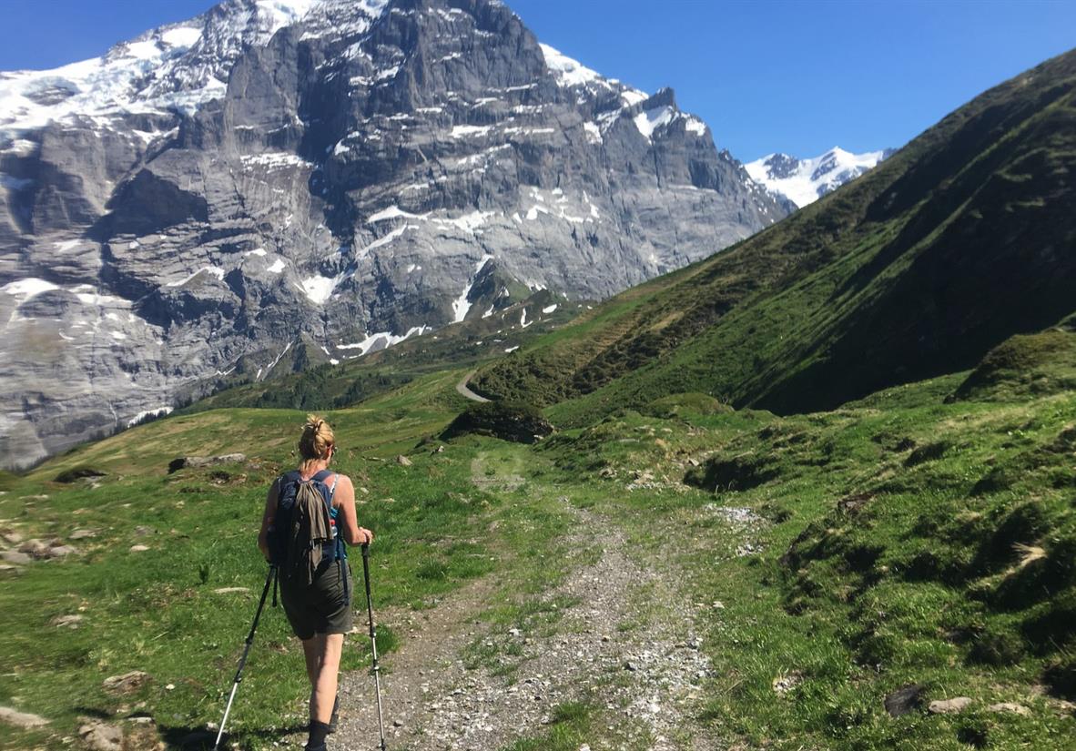 On the way to Bachalpsee