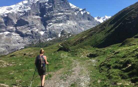 Auf dem Weg zum Bachalpsee