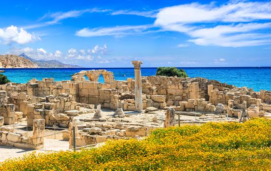 Der Kourion-Tempel in Paphos