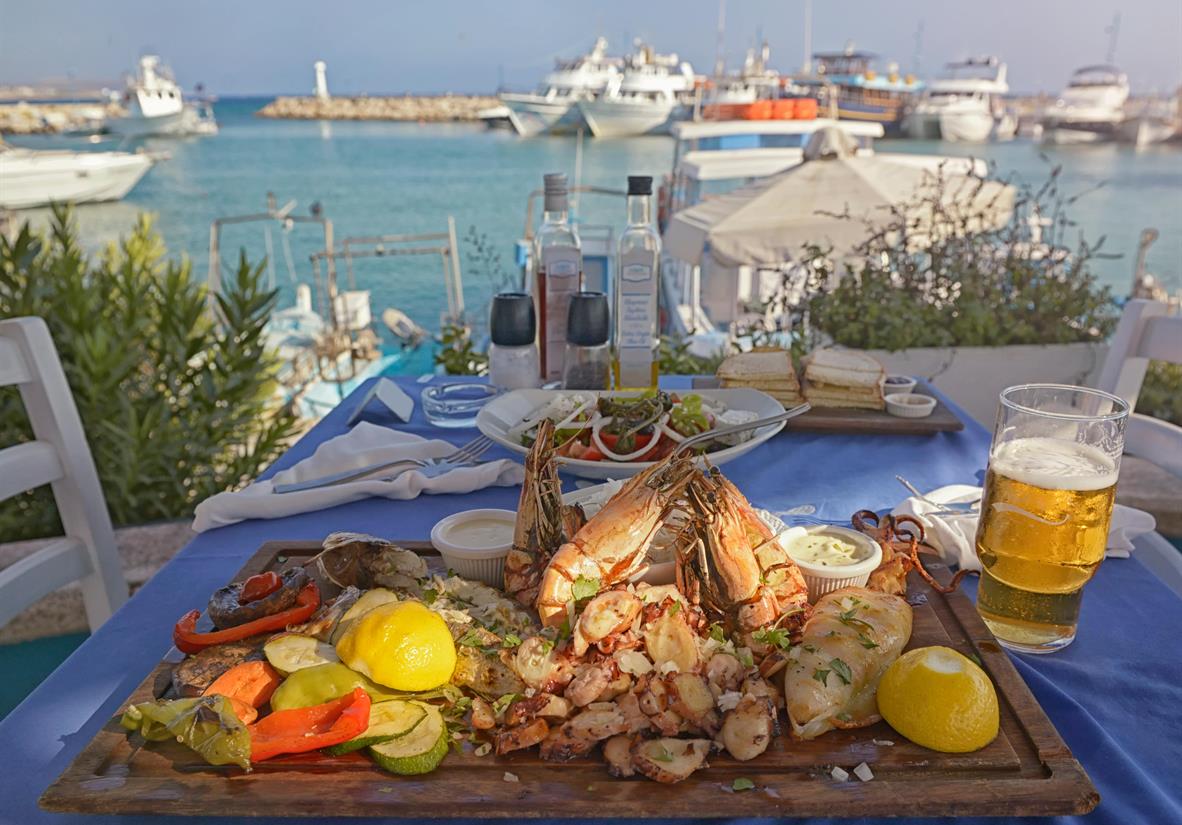 Mittagessen im Restaurant