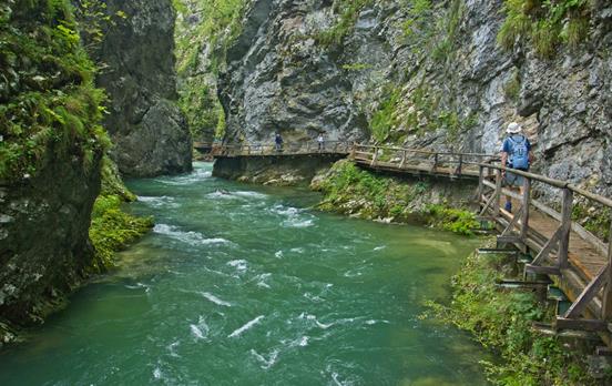 Gorge walking