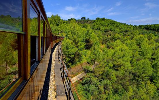 Take the narrow-gauge train to Palma