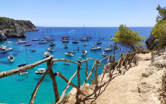 Türkisblaues Mittelmeer - Camí de Cavalls