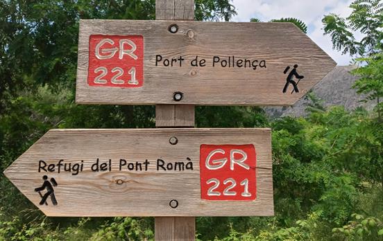 Wanderweg Markierung