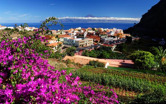 Pico del Teide und Teneriffa im Hintergrund
