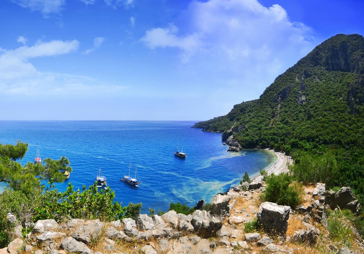 Olympos beach