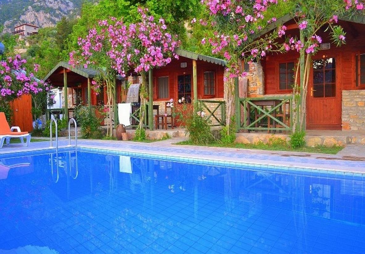 The beautiful Montenegro Motel in Faralya