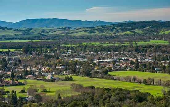 Vista from the Sonoma Overlook Trail