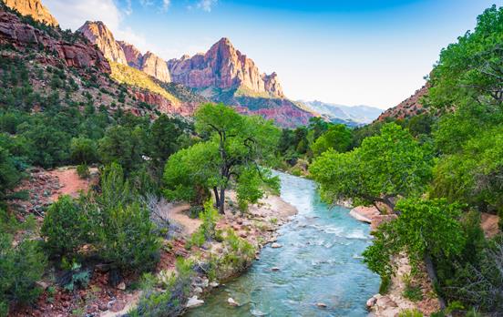 The natural wonders of Zion